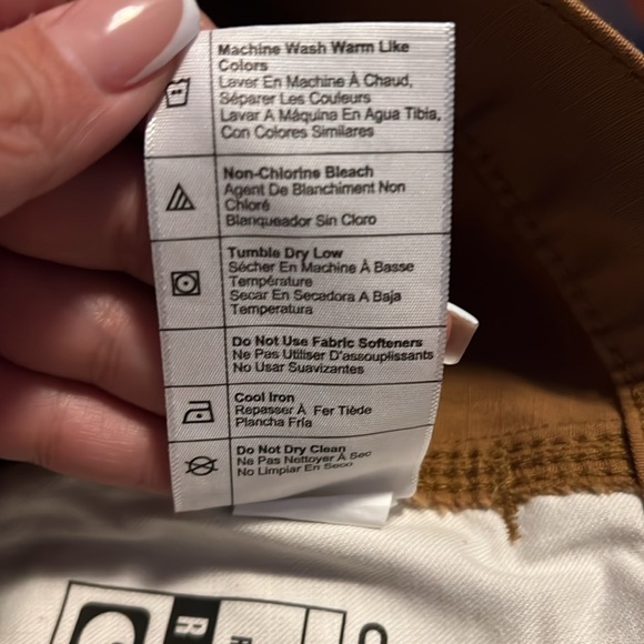 Carhartt Men's Rugged Flex Relaxed Fit Ripstop Cargo Shorts, Brown - Picture 7 of 8